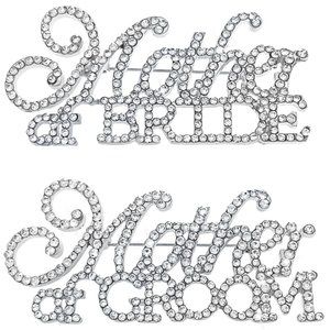 Mother of the bride and mother of the groom pins